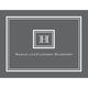 Gray Initial Folded Note Cards Image 3 of 3